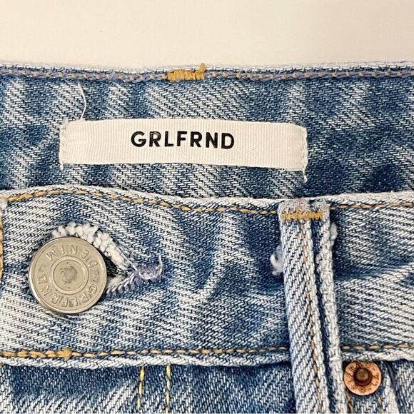 GRLFRND high rise Cindy denim shorts in can't get enough - Picture 6 of 9